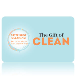 'The Gift Of Clean' gift card